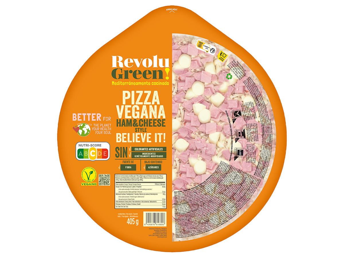 Vegan Pizza HAM&CHEESE STYLE